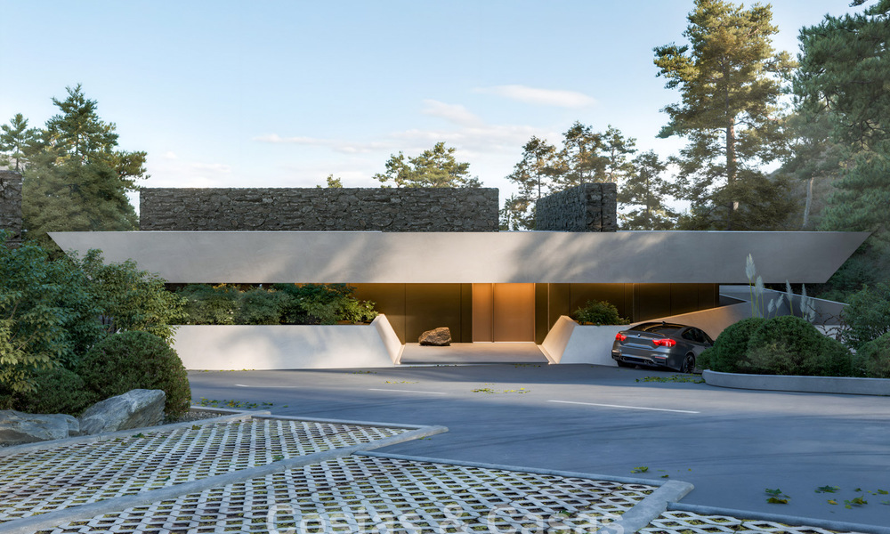 Innovatieve nieuwbouwwoningen met panoramisch zeezicht te koop in Benalmadena, Costa del Sol 801465