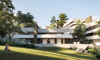 Innovatieve nieuwbouwwoningen met panoramisch zeezicht te koop in Benalmadena, Costa del Sol 801470 