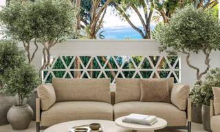 Gerenoveerd luxe appartement met zeezicht te koop in Playas del Duque in Puerto Banus, Marbella 801655 