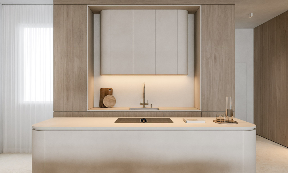 Gerenoveerd luxe appartement met zeezicht te koop in Playas del Duque in Puerto Banus, Marbella 801686