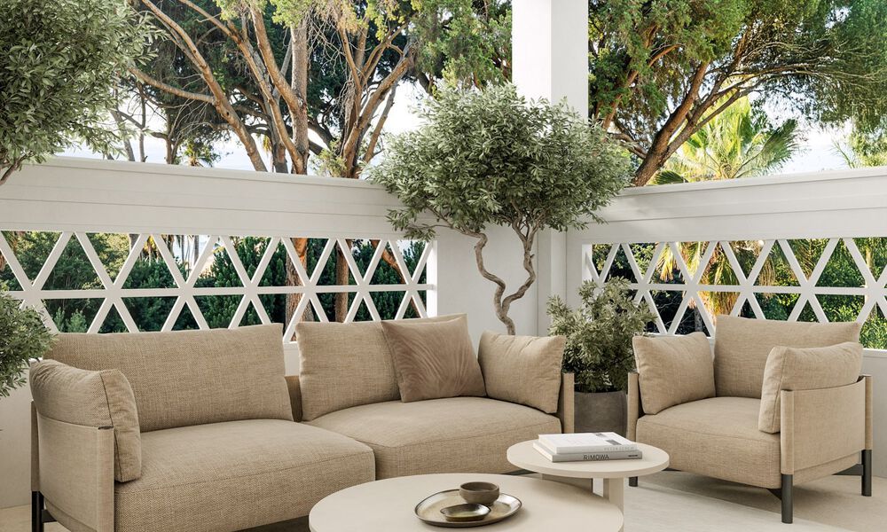 Gerenoveerd luxe appartement met zeezicht te koop in Playas del Duque in Puerto Banus, Marbella 801691