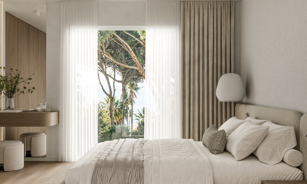 Gerenoveerd luxe appartement met zeezicht te koop in Playas del Duque in Puerto Banus, Marbella 801702