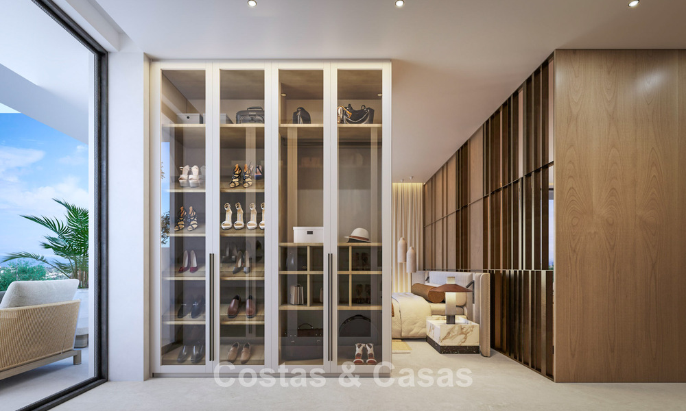 3 gloednieuwe luxevilla’s te koop op loopafstand van het strand en voorzieningen in San Pedro, Marbella 801636