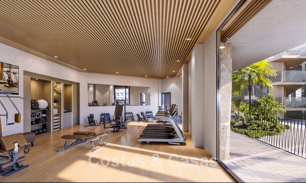 Nieuwe boutique appartementen te koop in een eerstelijnsstrand complex in La Duquesa, Manilva, Costa del Sol 801609