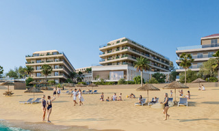 Nieuwe boutique appartementen te koop in een eerstelijnsstrand complex in La Duquesa, Manilva, Costa del Sol 801611 