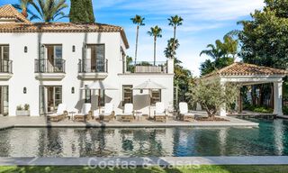 Elegante villa met Franse Provençaalse invloeden te koop in het begeerde Nueva Andalucia, Marbella 801768 