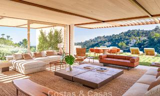 Strakke, moderne luxevilla te koop in de befaamde urbanisatie van El Madroñal in Benahavis - Marbella 801861 