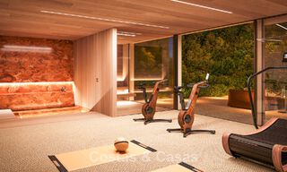 Strakke, moderne luxevilla te koop in de befaamde urbanisatie van El Madroñal in Benahavis - Marbella 801868 