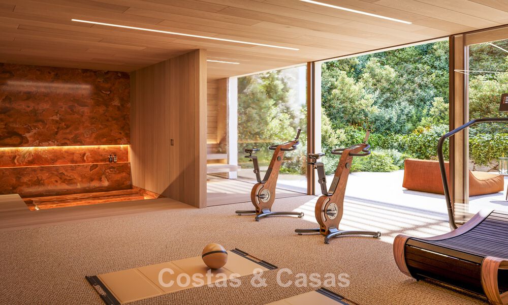 Strakke, moderne luxevilla te koop in de befaamde urbanisatie van El Madroñal in Benahavis - Marbella 801870