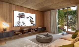 Geavanceerde designvilla met panoramisch zeezicht te koop in El Madroñal, Marbella - Benahavis 801875 