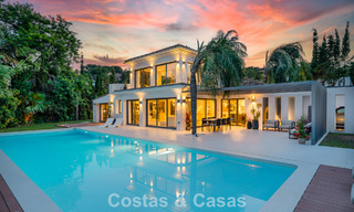Moderne luxevilla met verwarmd zwembad te koop in La Brisas, Nueva Andalucia, Marbella 801947 