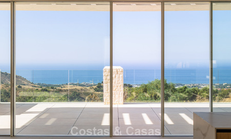 Moderne nieuwbouwappartementen met panoramisch zeezicht te koop nabij Elviria, Marbella Oost 802051