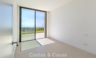 Moderne, nieuwe luxevilla met panoramisch zeezicht te koop in de heuvels van Marbella - Benahavis 802096 