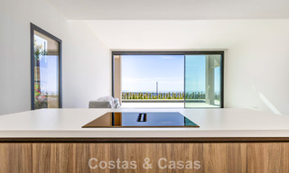 Moderne, nieuwe luxevilla met panoramisch zeezicht te koop in de heuvels van Marbella - Benahavis 802118 