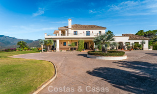 Statig, Spaans landgoed (Finca) te koop in een groene omgeving op de New Golden Mile tussen Marbella en Estepona 802218 