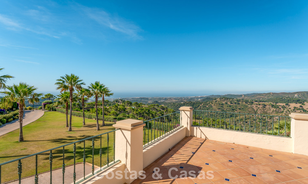 Statig, Spaans landgoed (Finca) te koop in een groene omgeving op de New Golden Mile tussen Marbella en Estepona 802229