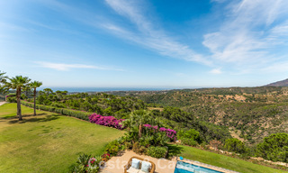 Statig, Spaans landgoed (Finca) te koop in een groene omgeving op de New Golden Mile tussen Marbella en Estepona 802276 