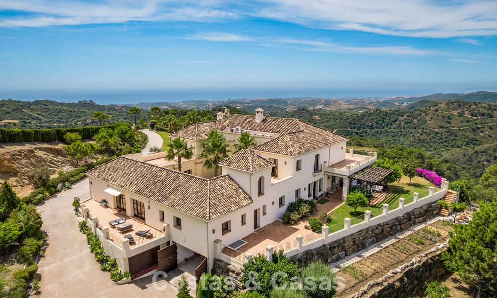 Statig, Spaans landgoed (Finca) te koop in een groene omgeving op de New Golden Mile tussen Marbella en Estepona 802278