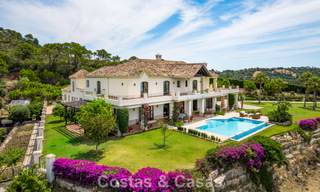 Statig, Spaans landgoed (Finca) te koop in een groene omgeving op de New Golden Mile tussen Marbella en Estepona 802280 