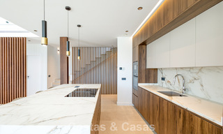 Gloednieuwe, moderne luxevilla met zeezicht te koop in Mijas, Costa del Sol 802152 