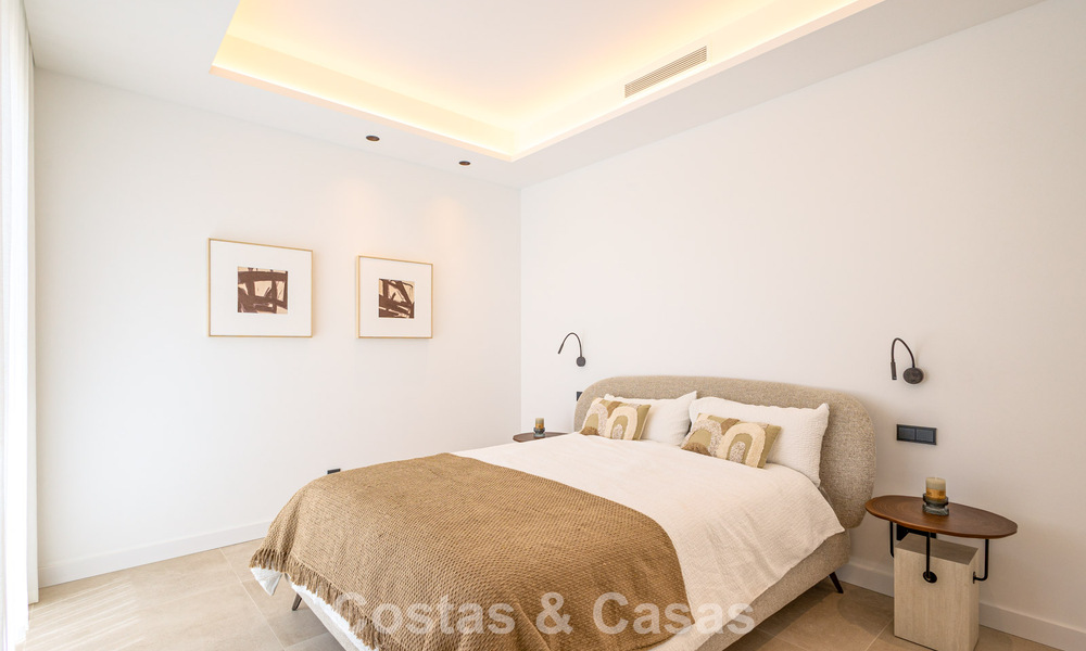 Gloednieuwe, moderne luxevilla met zeezicht te koop in Mijas, Costa del Sol 802153