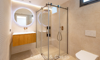 Gloednieuwe, moderne luxevilla met zeezicht te koop in Mijas, Costa del Sol 802171 