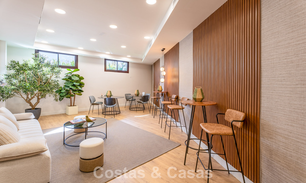 Exclusieve appartementen met modern ontwerp te koop in El Higueron in Fuengirola, Costa del Sol 802455