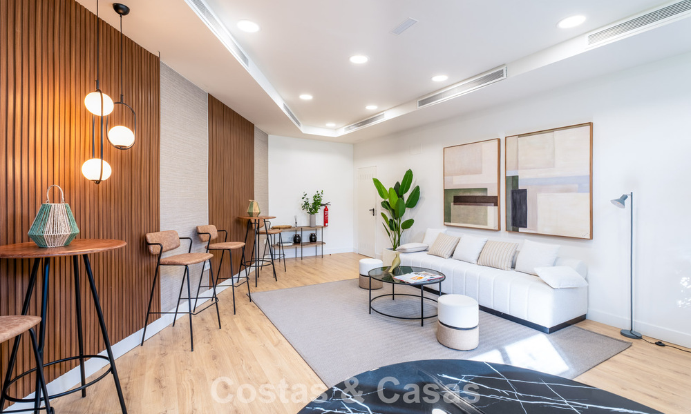 Exclusieve appartementen met modern ontwerp te koop in El Higueron in Fuengirola, Costa del Sol 802456