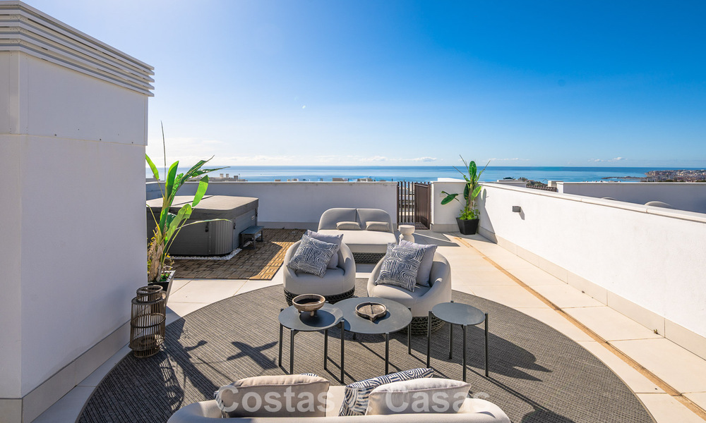 Exclusieve appartementen met modern ontwerp te koop in El Higueron in Fuengirola, Costa del Sol 802478