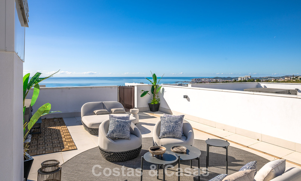 Exclusieve appartementen met modern ontwerp te koop in El Higueron in Fuengirola, Costa del Sol 802479