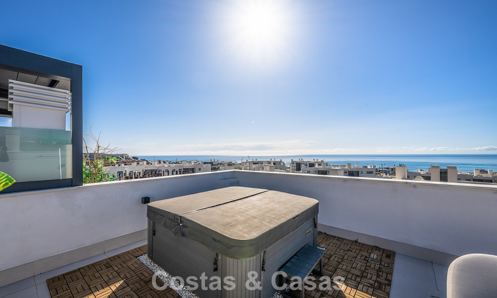 Exclusieve appartementen met modern ontwerp te koop in El Higueron in Fuengirola, Costa del Sol 802480