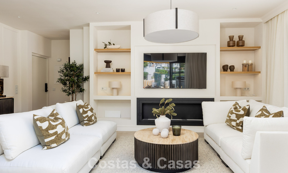 Hoogwaardig gerenoveerd appartement te koop op loopafstand van alles in Nueva Andalucia, Marbella 802766