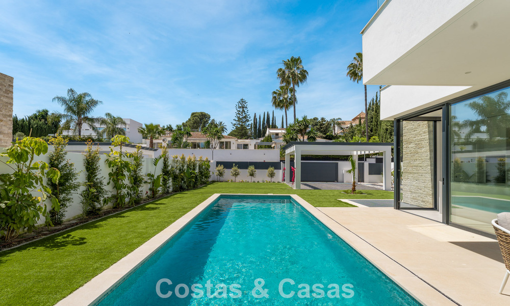 Luxe moderne designvilla met privézwembad te koop o/d New Golden Mile dicht bij San Pedro - Marbella 802797