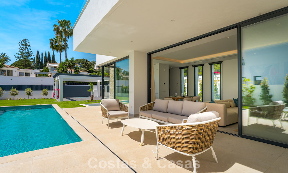 Luxe moderne designvilla met privézwembad te koop o/d New Golden Mile dicht bij San Pedro - Marbella 802798