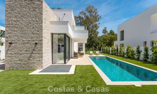 Luxe moderne designvilla met privézwembad te koop o/d New Golden Mile dicht bij San Pedro - Marbella 802802 