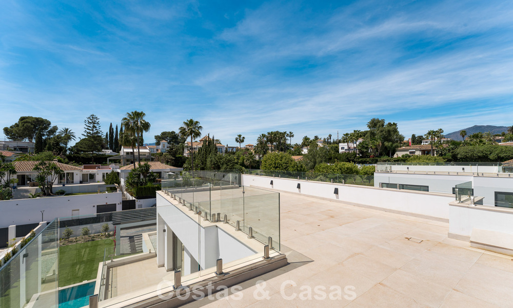 Luxe moderne designvilla met privézwembad te koop o/d New Golden Mile dicht bij San Pedro - Marbella 802809