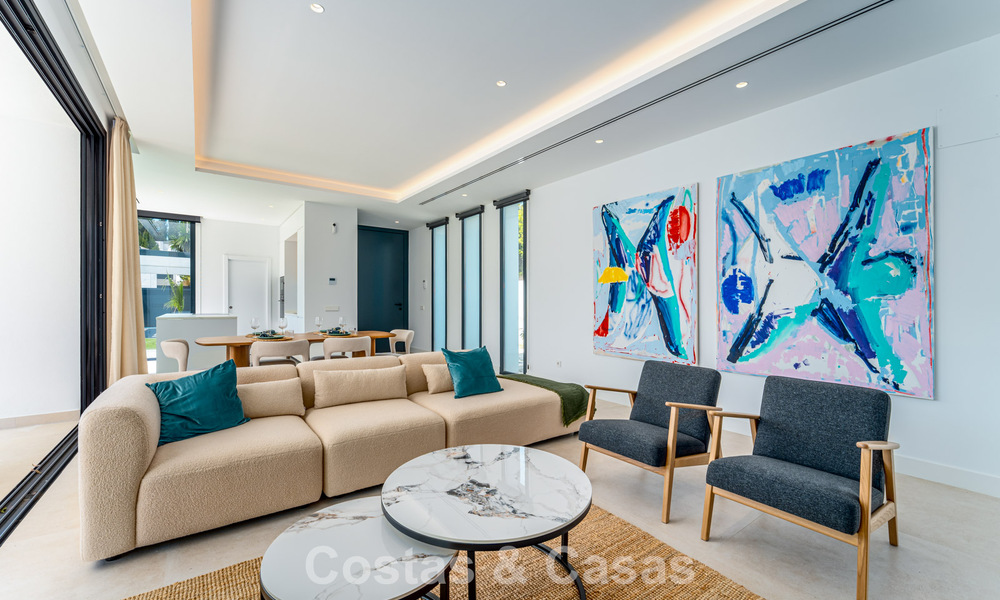 Luxe moderne designvilla met privézwembad te koop o/d New Golden Mile dicht bij San Pedro - Marbella 802819
