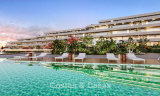 Moderne nieuwbouwappartementen op wandelafstand van het strand met panoramisch zeezicht te koop in La Cala de Mijas, Costa del Sol 802950 