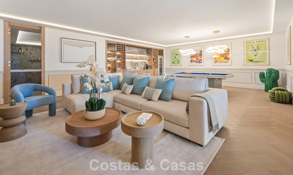 Exclusief, modern duplex penthouse met panoramisch zeezicht te koop in Nueva Andalucia, Marbella 803079