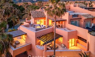 Eersteklas duplex penthouse te koop in een strandcomplex in Los Monteros, ten oosten van Marbella centrum 803197 