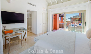 Eersteklas duplex penthouse te koop in een strandcomplex in Los Monteros, ten oosten van Marbella centrum 803233 