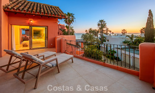 Eersteklas duplex penthouse te koop in een strandcomplex in Los Monteros, ten oosten van Marbella centrum 803250 