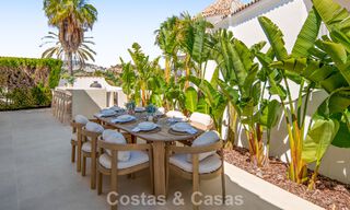 Eigentijdse, Spaanse luxevilla met panoramisch zeezicht te koop in Marbella - Benahavis 803355 