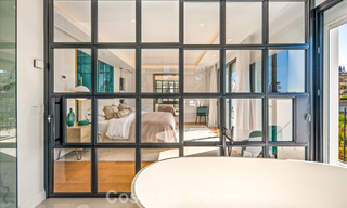 Elegante luxevilla met eigentijds-mediterrane architectuur te koop in een besloten wijk in Nueva Andalucia, Marbella 803435 