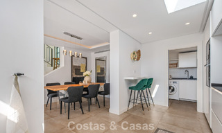 Elegante luxevilla met eigentijds-mediterrane architectuur te koop in een besloten wijk in Nueva Andalucia, Marbella 803447 