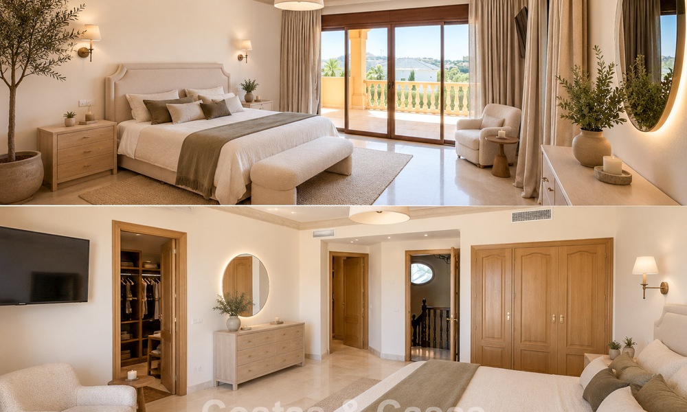 Ruime Mediterrane villa met zeezicht en fantastisch renovatiepotentieel te koop in La Quinta, Marbella - Benahavis 803472