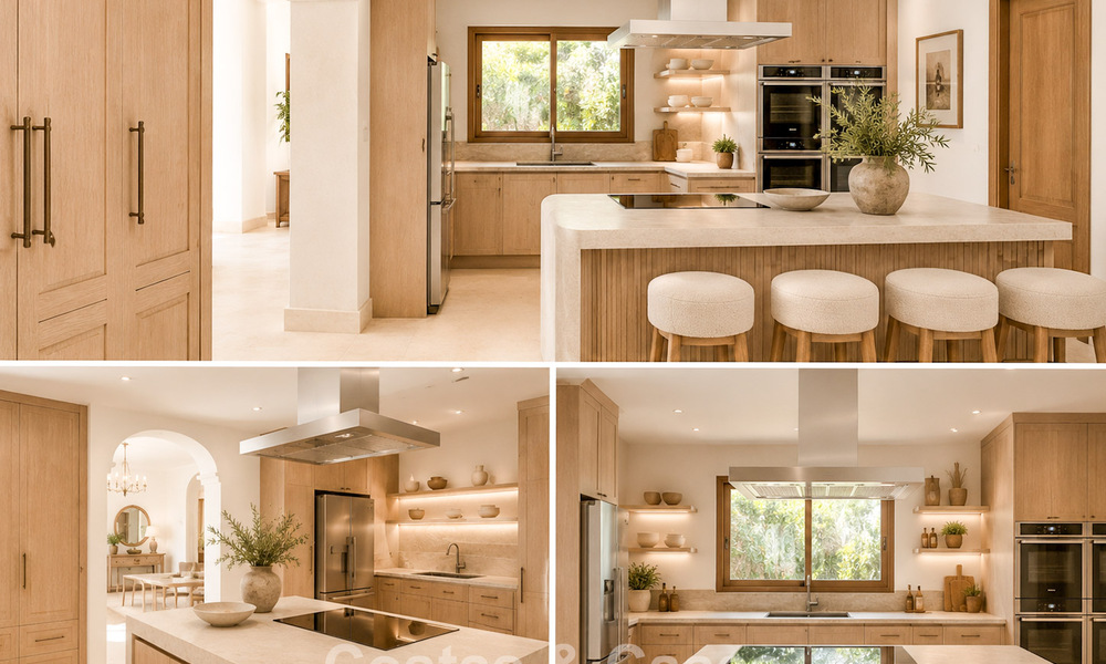 Ruime Mediterrane villa met zeezicht en fantastisch renovatiepotentieel te koop in La Quinta, Marbella - Benahavis 803507