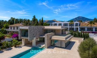 Nieuwe, exclusieve, instapklare, moderne villa te koop in een strandwijk tegen San Pedro, Marbella 803589 