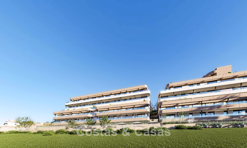 Eigentijdse luxe nieuwbouwappartementen te koop aan de golf in Estepona 803602