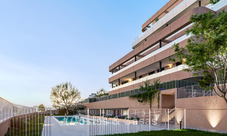 Eigentijdse luxe nieuwbouwappartementen te koop aan de golf in Estepona 803604 